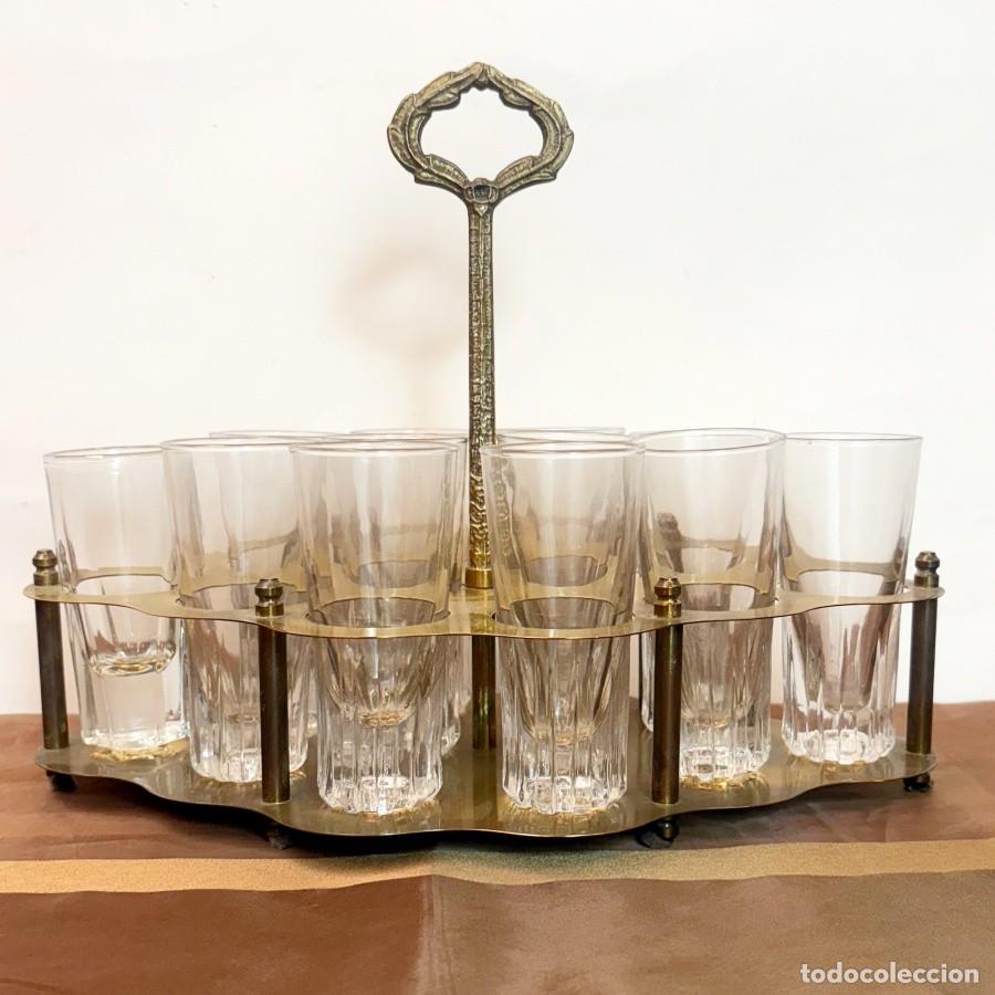 Antig&uuml;edades: Juego de Ca&ntilde;era y Vasitos