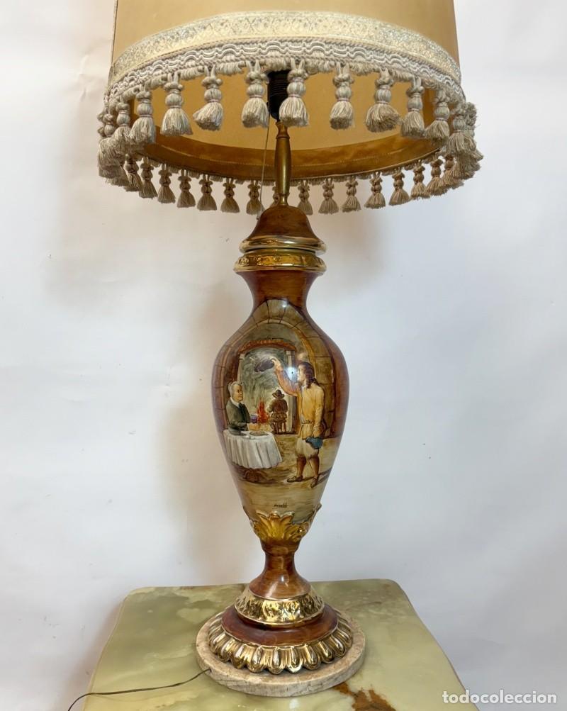 Antig&uuml;edades: L&aacute;mpara de Mesa Gran Tama&ntilde;o - Foto 3