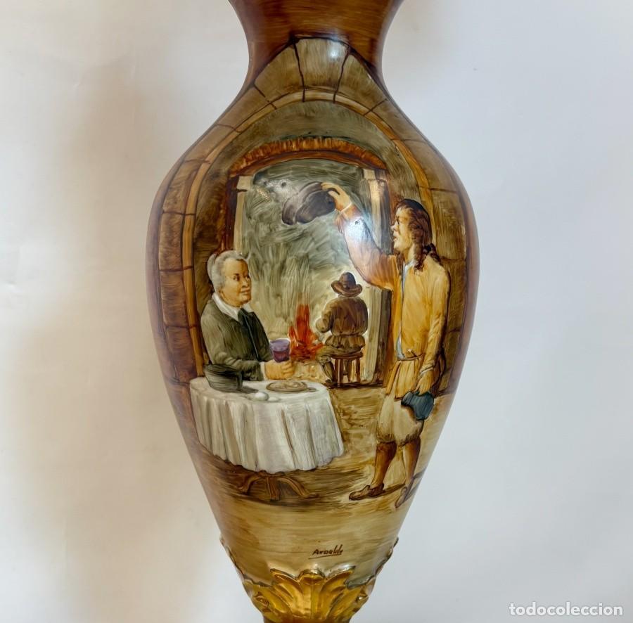 Antig&uuml;edades: L&aacute;mpara de Mesa Gran Tama&ntilde;o - Foto 4