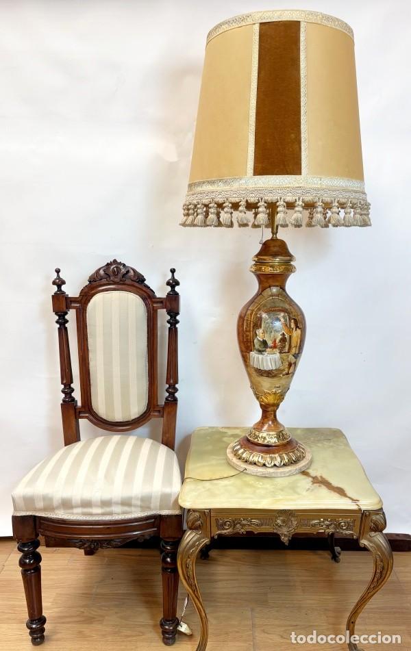 Antig&uuml;edades: L&aacute;mpara de Mesa Gran Tama&ntilde;o - Foto 7