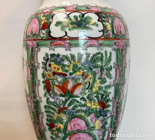Antig&uuml;edades: Jarr&oacute;n de Porcelana Estilo Macao - Foto 2