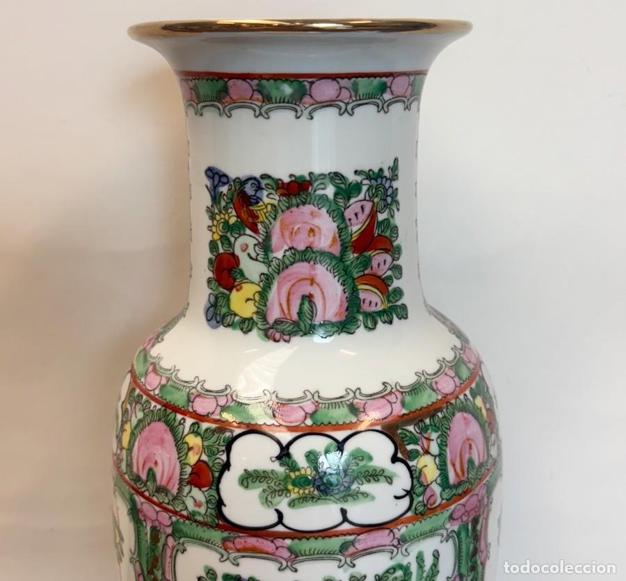 Antig&uuml;edades: Jarr&oacute;n de Porcelana Estilo Macao - Foto 3