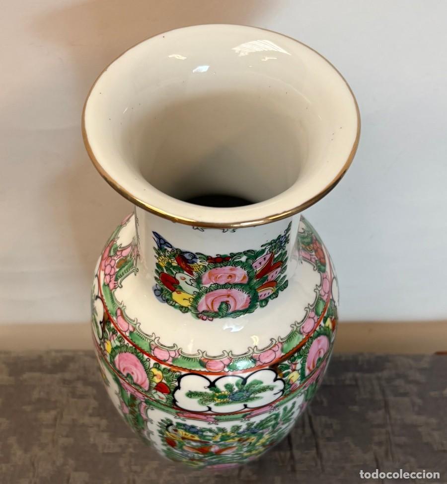 Antig&uuml;edades: Jarr&oacute;n de Porcelana Estilo Macao - Foto 4