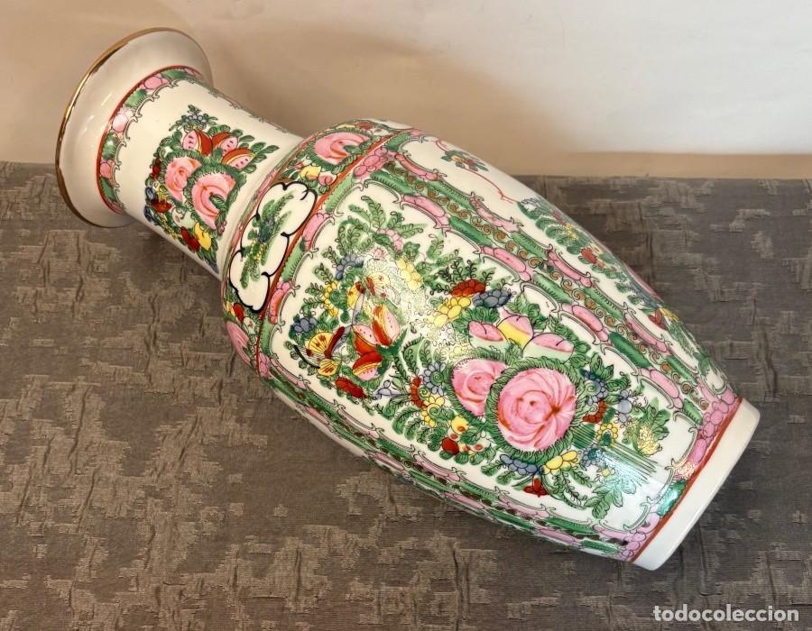 Antig&uuml;edades: Jarr&oacute;n de Porcelana Estilo Macao - Foto 5