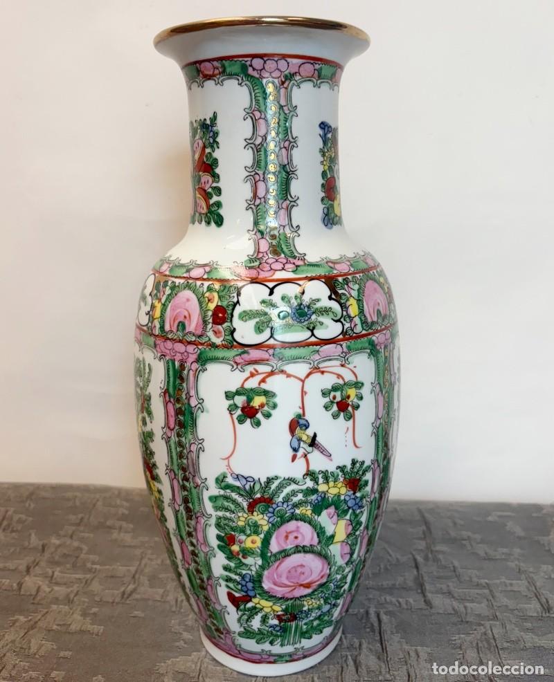 Antig&uuml;edades: Jarr&oacute;n de Porcelana Estilo Macao - Foto 9