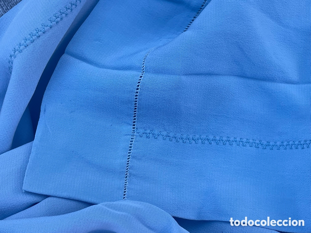 Antig&uuml;edades: Fina colcha de crepe de seda - Foto 5