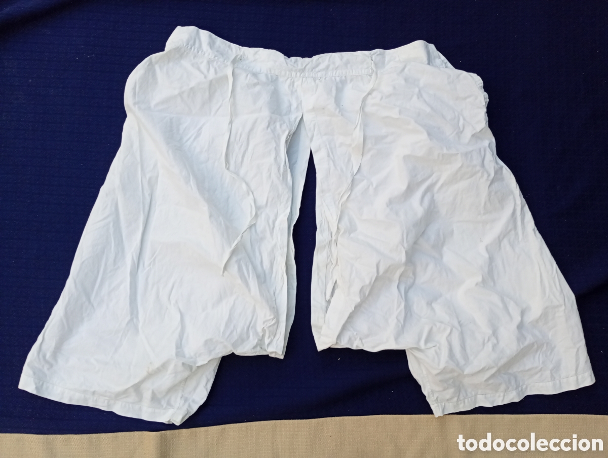 Antig&uuml;edades: Calz&oacute;n pololo encaje xix - Foto 4