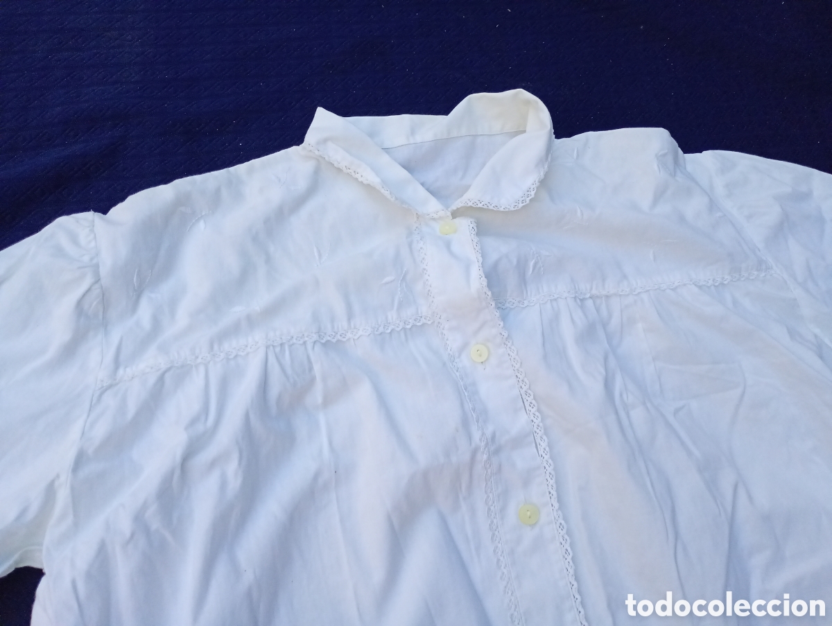 Antig&uuml;edades: Camis&oacute;n dormir mujer antiguo - Foto 2