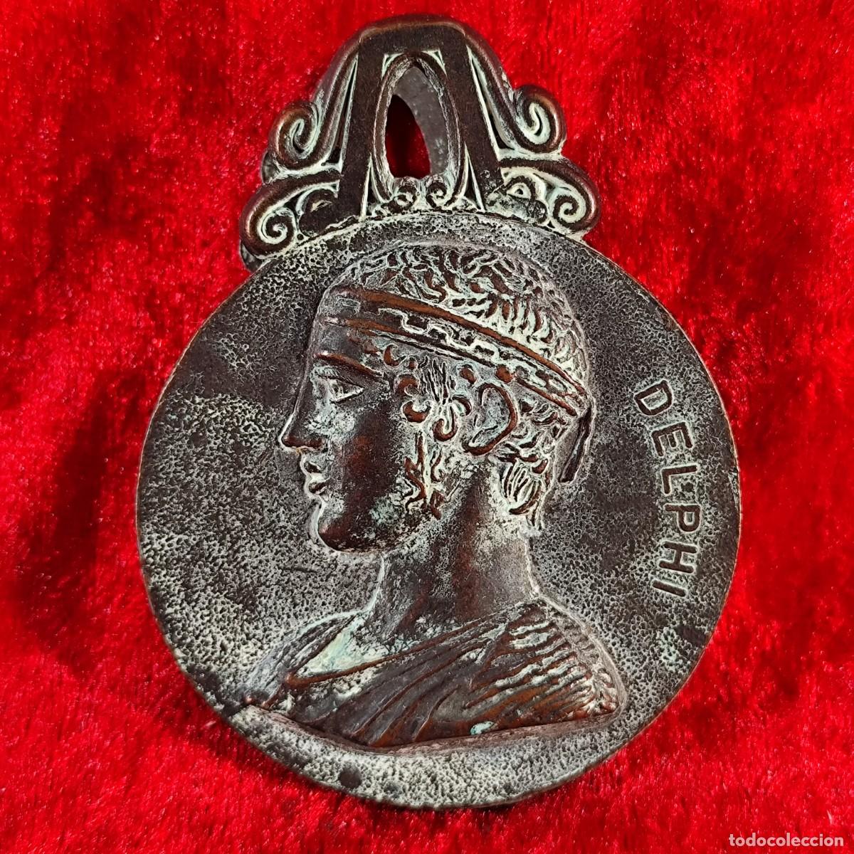 Antig&uuml;edades: PINZAS EN BRONCE - DELPHI - RECUERDO DE GRECIA - C. 1950 - RARAS