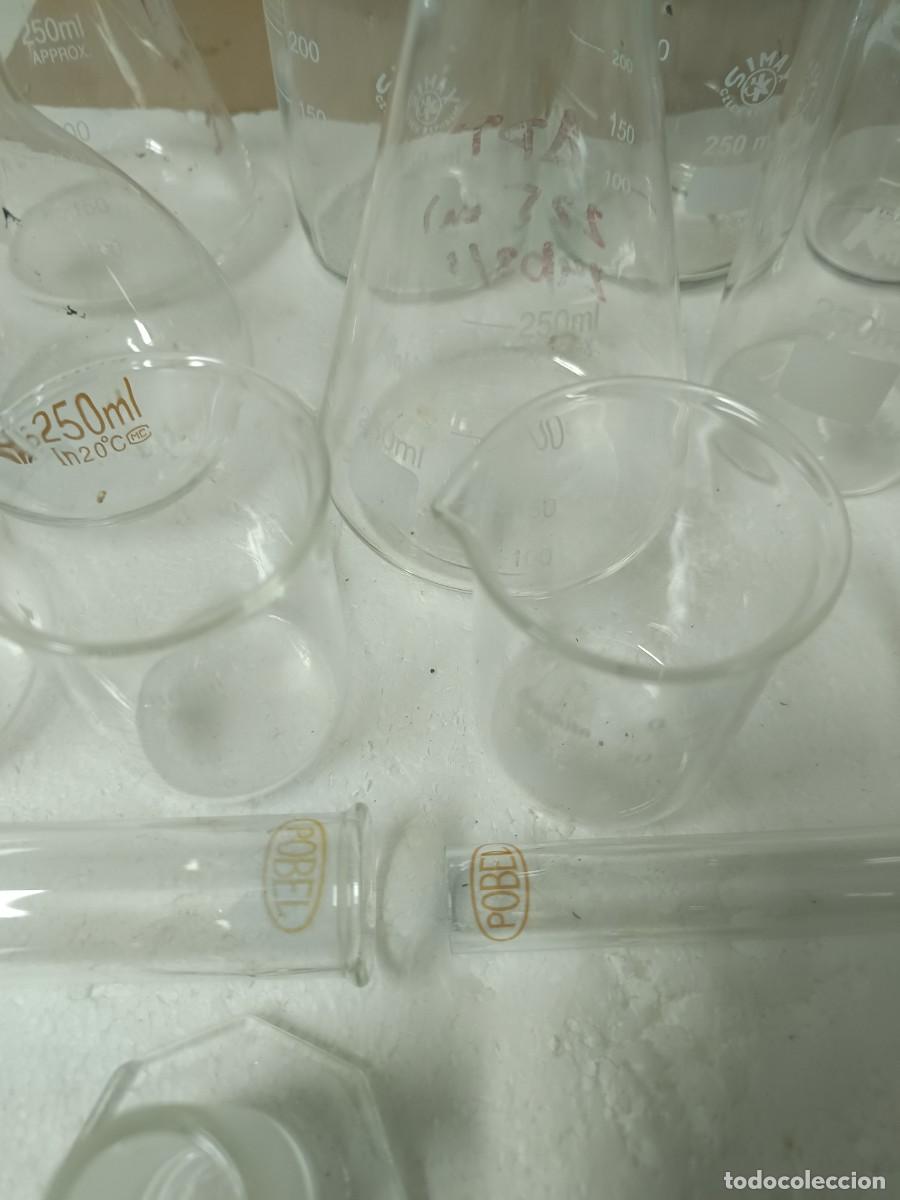 Antig&uuml;edades: Lote de objetos de laboratorio cristal - Foto 6