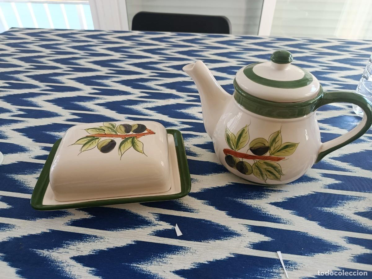 Antig&uuml;edades: Tetera y mantequillera o similar - Foto 1