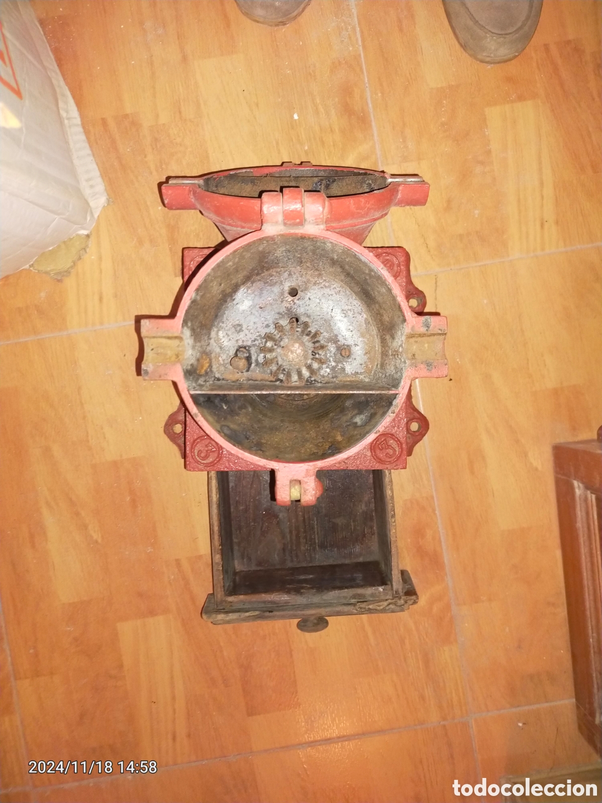Antig&uuml;edades: Molinillo caf&eacute; antiguo - Foto 5