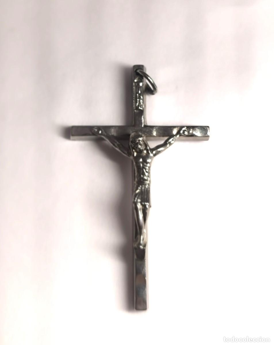 Antig&uuml;edades: Medalla religiosa / Colgante: CRUCIFIJO. M378