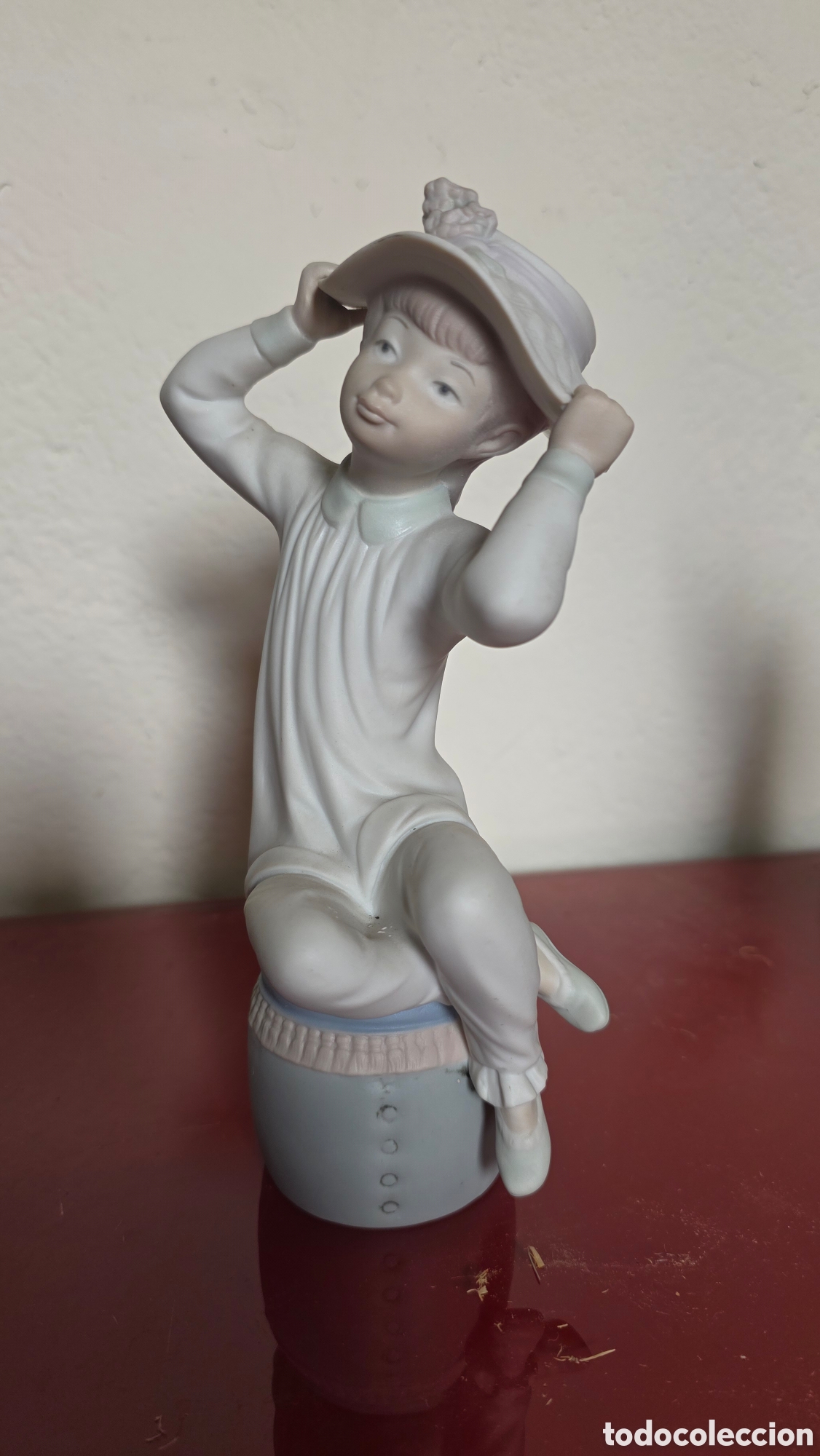 Antig&uuml;edades: Figura porcelana lladro