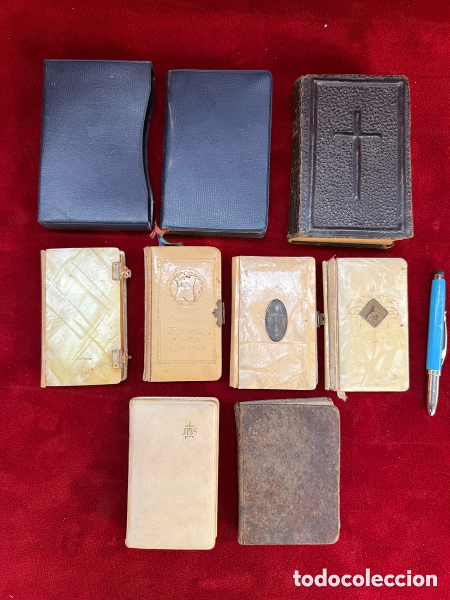Antig&uuml;edades: Gran lote de misales antiguos!Siglo XIX-XX