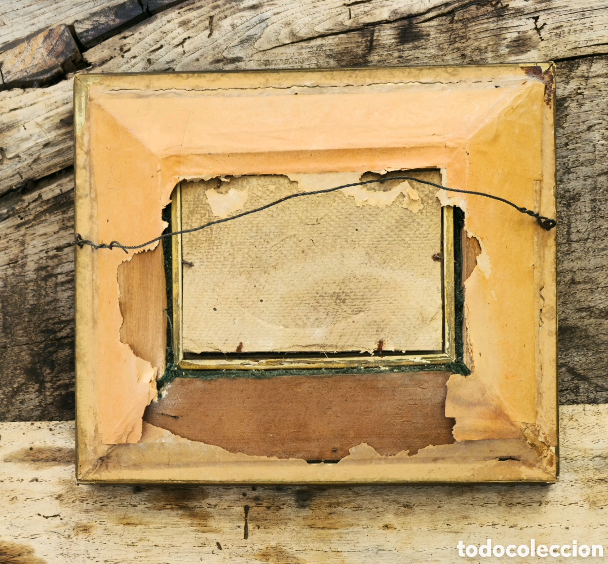 Antig&uuml;edades: Antiguo marco de madera - Foto 3