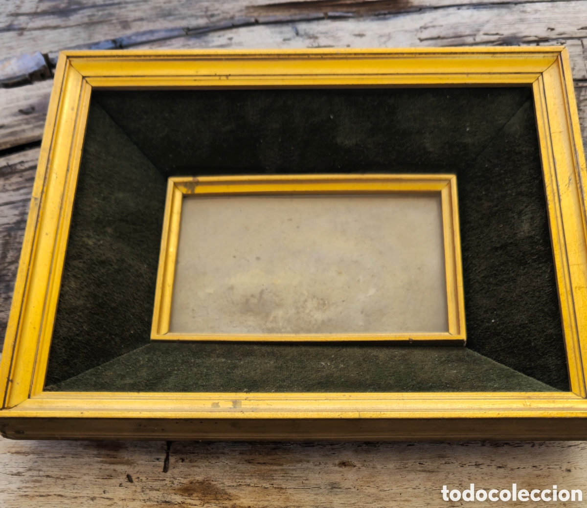 Antig&uuml;edades: Antiguo marco de madera - Foto 4