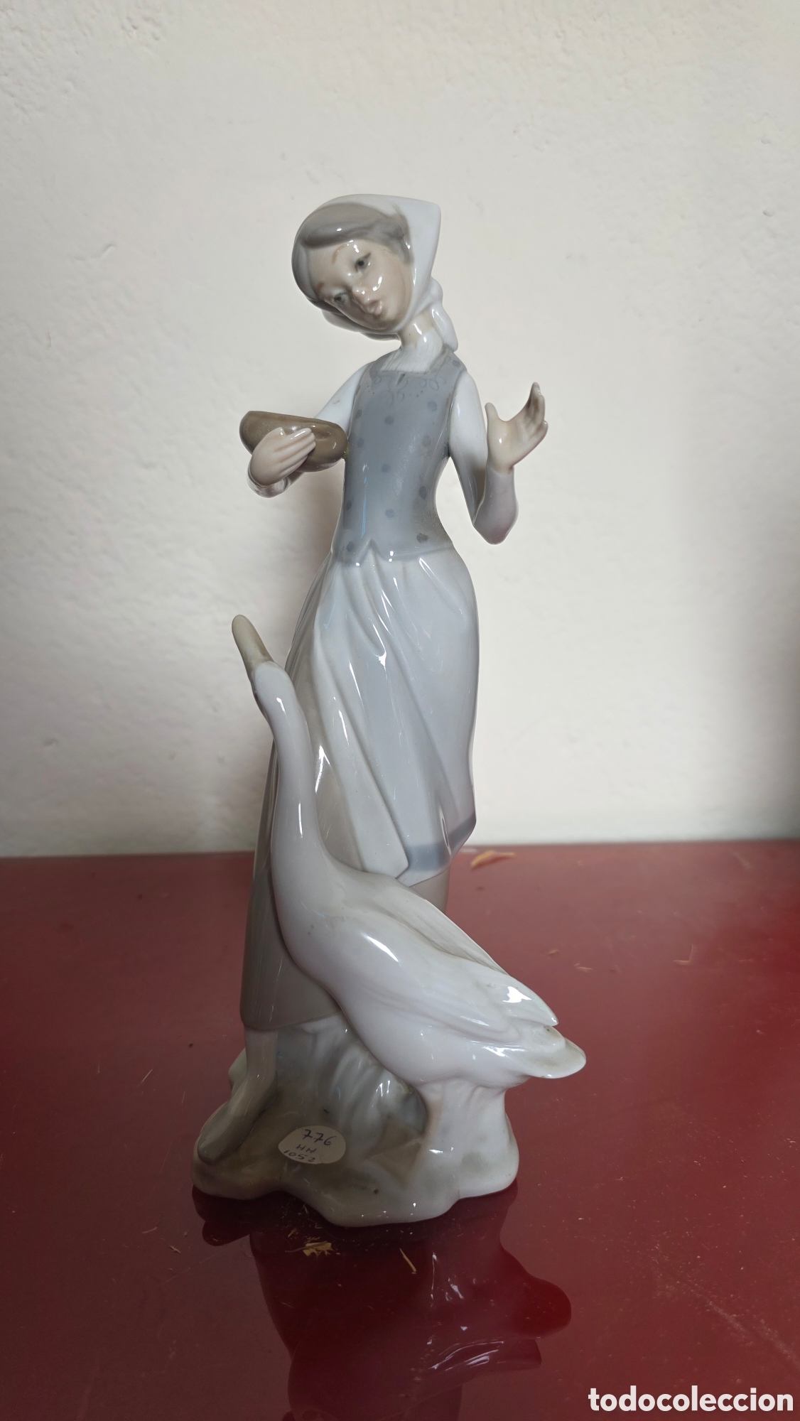 Antig&uuml;edades: Figura porcelana lladro