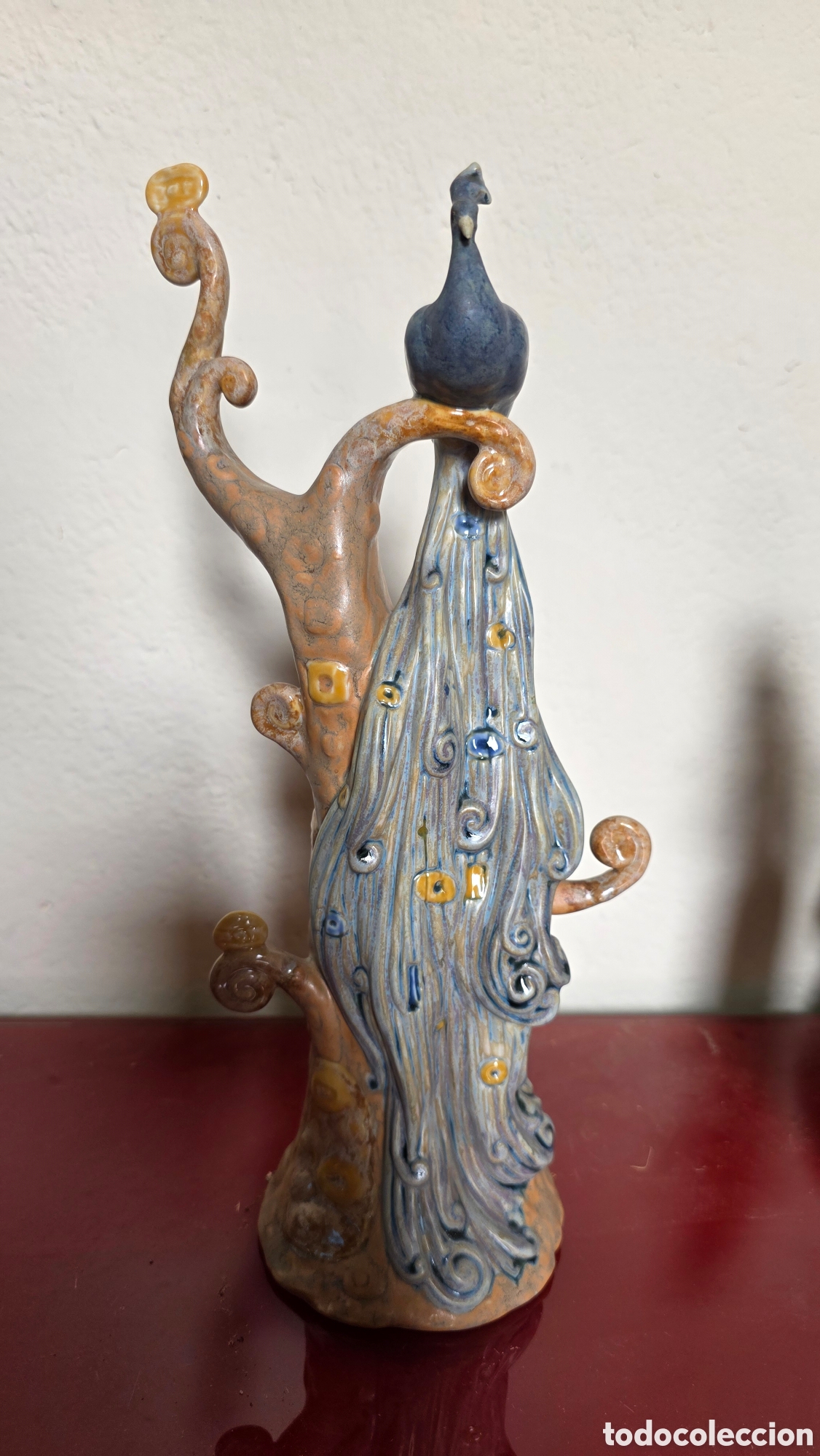 Antig&uuml;edades: Figura porcelana lladro ave del para&iacute;so