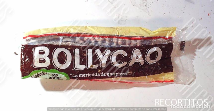 Antig&uuml;edades: BOLLYCAO ENVOLTORIO DEL MITICO PASTELITO BIMBO LA MERIENDA DE UNA PIEZA A&Ntilde;OS 90