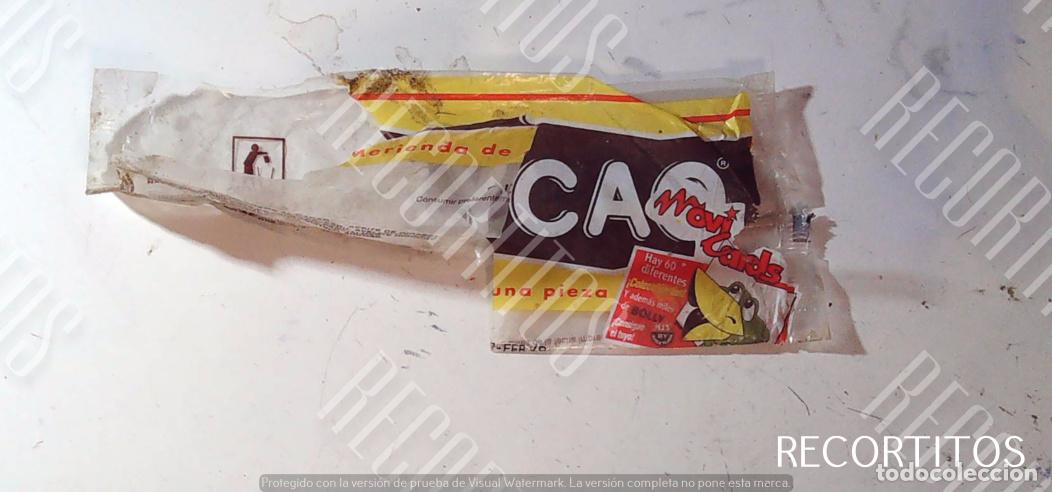 Antig&uuml;edades: BOLLYCAO ENVOLTORIO DEL MITICO PASTELITO BIMBO MOVI CARDS A&Ntilde;OS 90