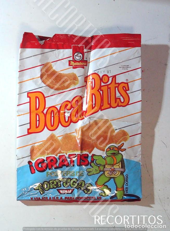 Antig&uuml;edades: BOCA BITS MATUTANO LAS TORTUGAS NINJA TURTLES BOCABITS CHEETOS A&Ntilde;OS 90