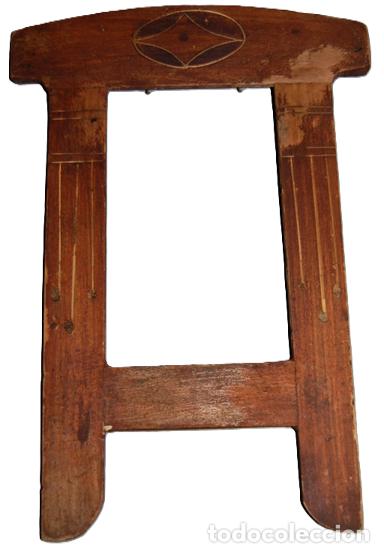 Antig&uuml;edades: ANTIGUO MARCO DE MADERA PARA ESPEJO PRINCIPIOS DEL SIGLO XX HACIA 1920