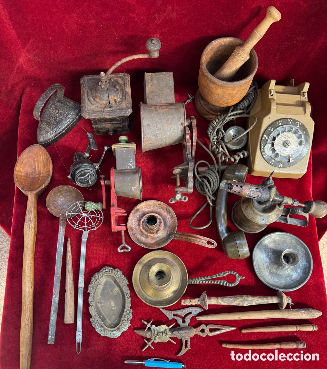 Antig&uuml;edades: Gran lote de antiguedades!