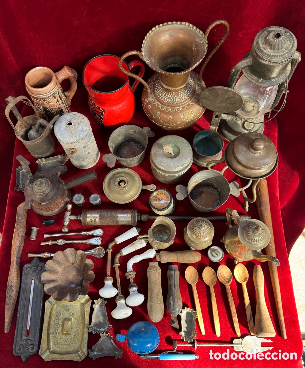 Antig&uuml;edades: Gran lote de antiguedades!