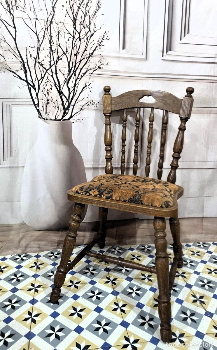 Antig&uuml;edades: Silla de estilo colonial - Foto 1