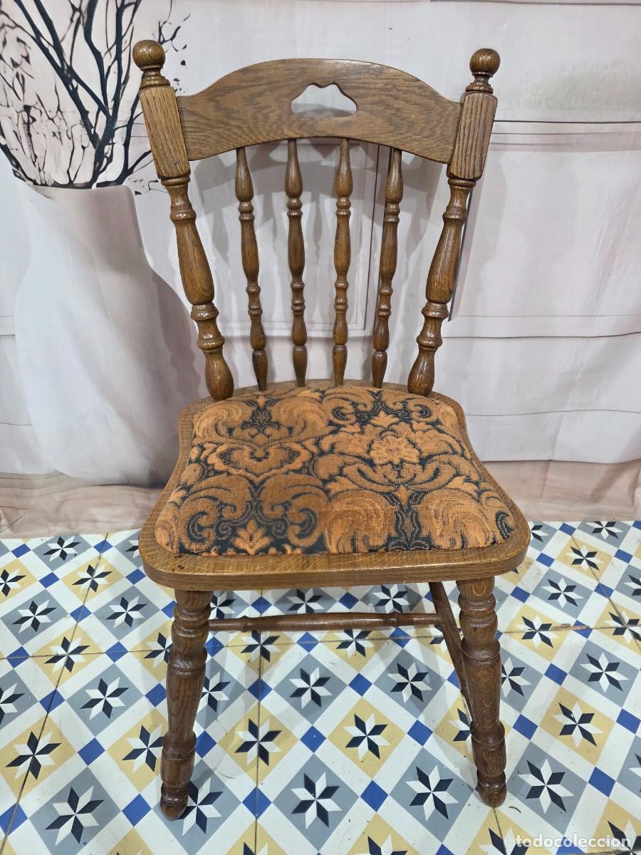 Antig&uuml;edades: Silla de estilo colonial - Foto 3