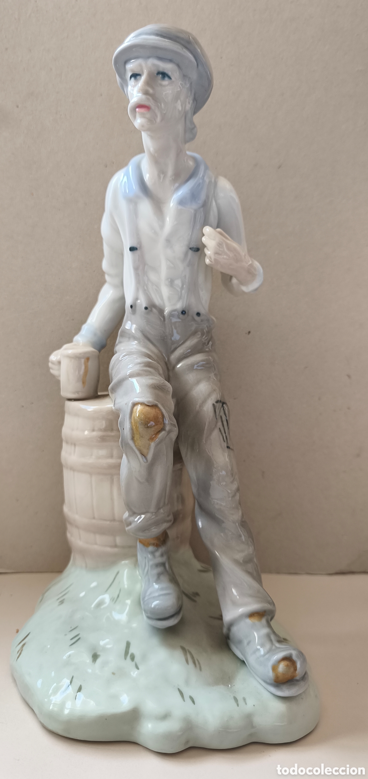 Antig&uuml;edades: FIGURA DE PORCELANA. DE LA FIRMA SANBO. Made in Spain