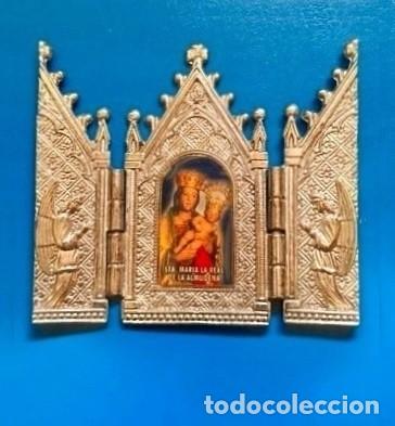 Antig&uuml;edades: �J5 - TRIPTICO. VIRGEN SANTA MARIA LA REAL DE LA ALMUDENA.