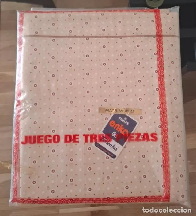 Antig&uuml;edades: Lote de s&aacute;banas terlenka NUEVO - Foto 2