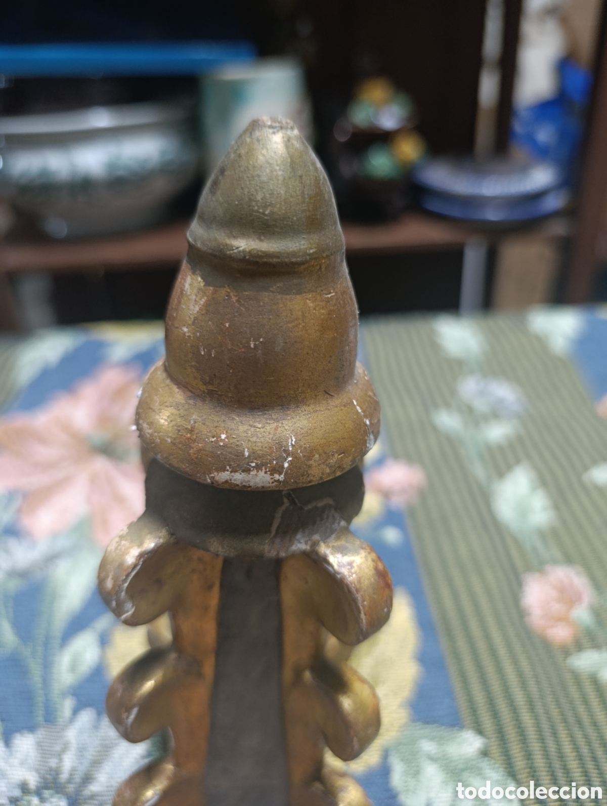Antig&uuml;edades: Remate de sanda religiosa siglo XVlll - Foto 2