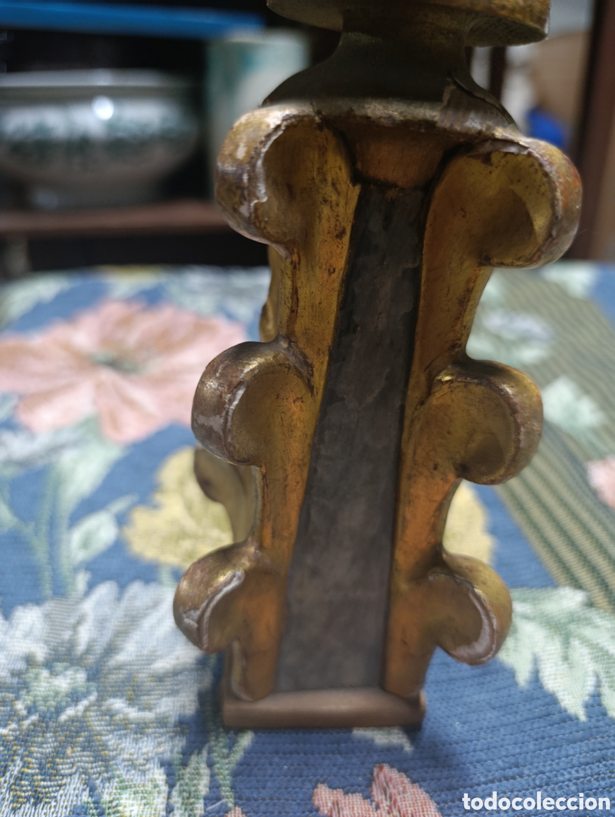 Antig&uuml;edades: Remate de sanda religiosa siglo XVlll - Foto 3