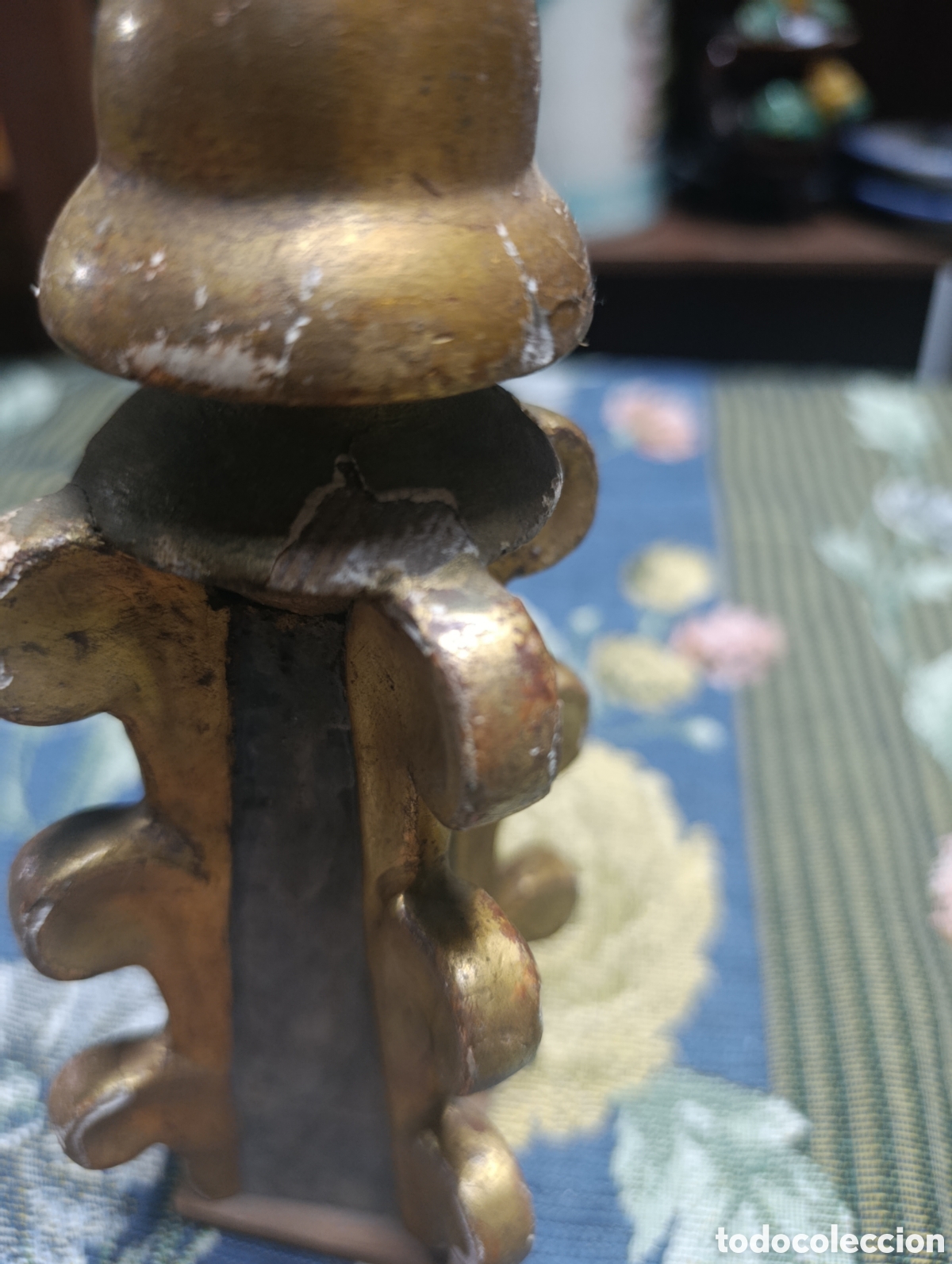 Antig&uuml;edades: Remate de sanda religiosa siglo XVlll - Foto 4