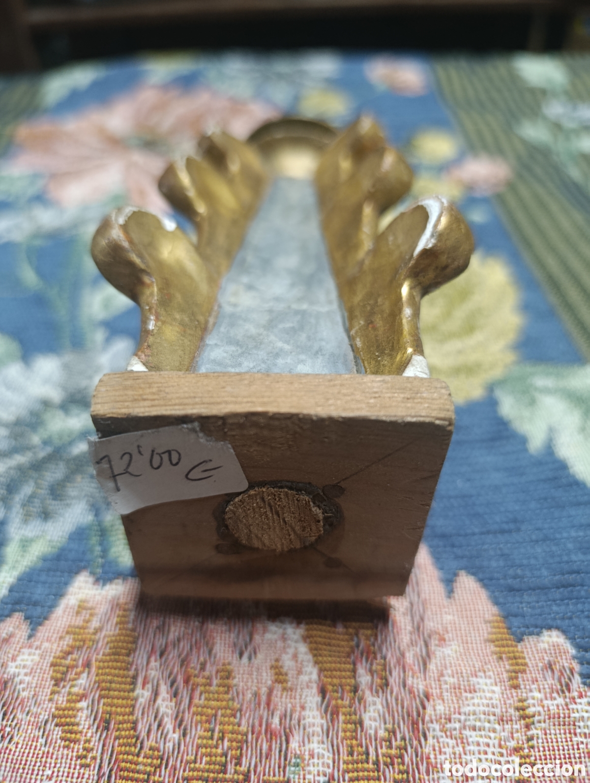 Antig&uuml;edades: Remate de sanda religiosa siglo XVlll - Foto 6
