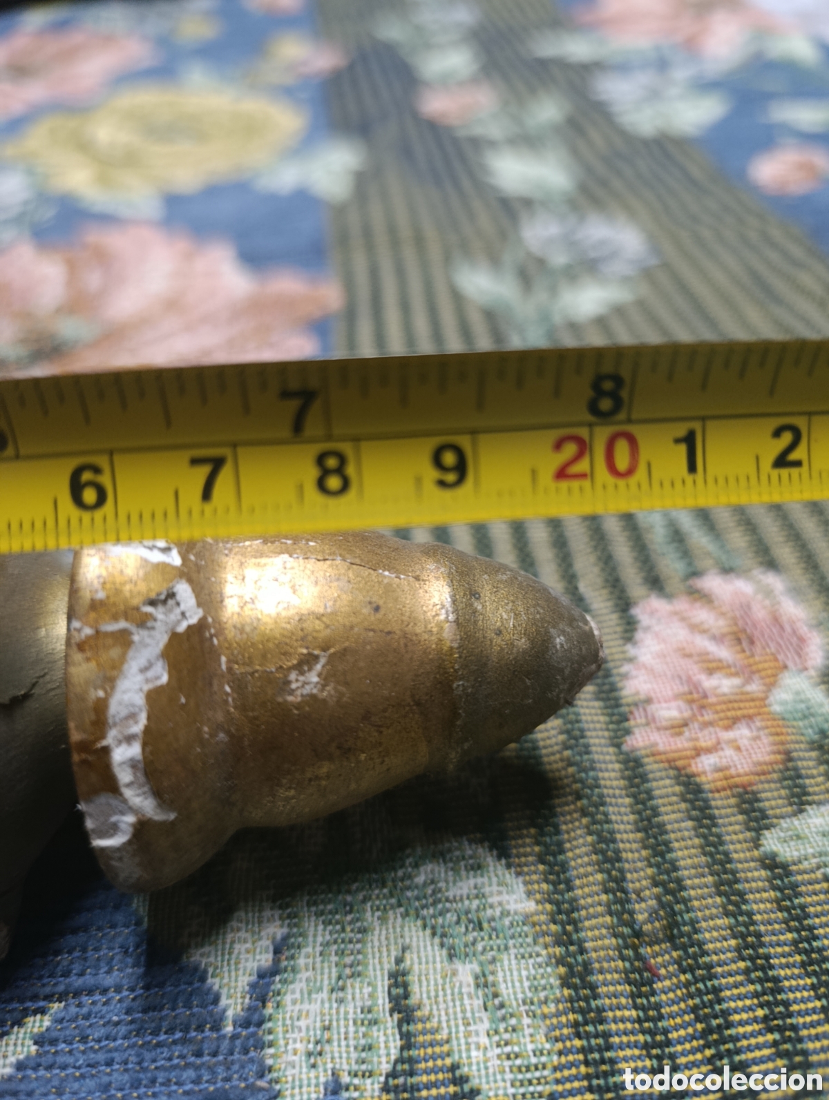 Antig&uuml;edades: Remate de sanda religiosa siglo XVlll - Foto 7