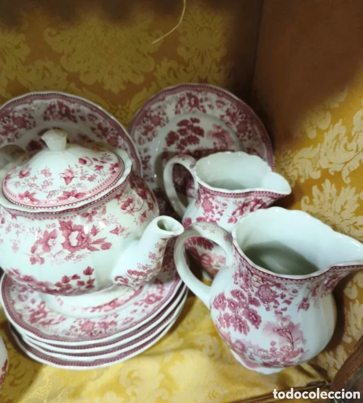 Antig&uuml;edades: Juego de caf&eacute; ingles Ironstone - Foto 3