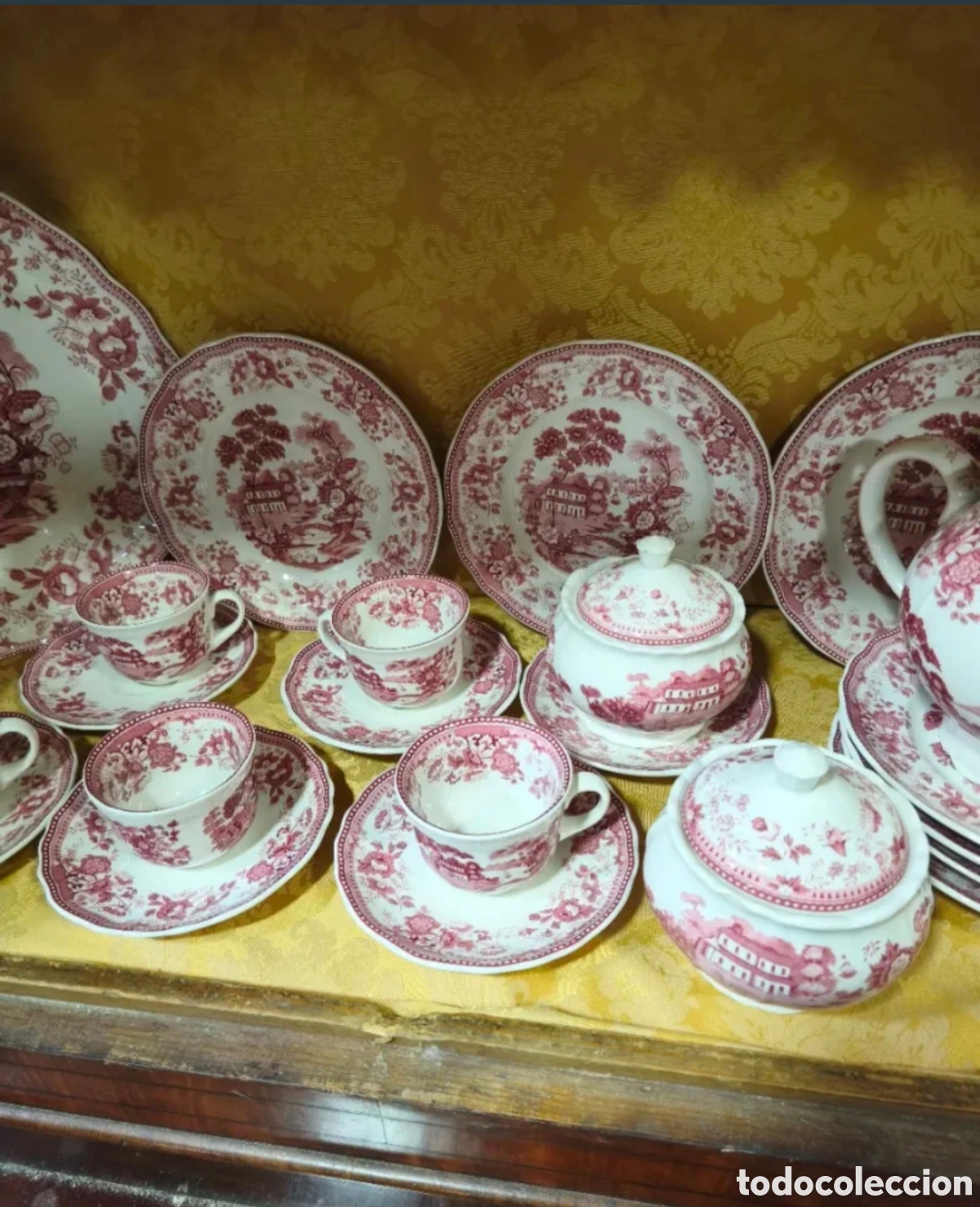 Antig&uuml;edades: Juego de caf&eacute; ingles Ironstone - Foto 4