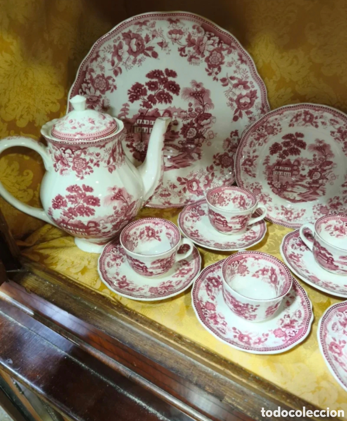 Antig&uuml;edades: Juego de caf&eacute; ingles Ironstone - Foto 5