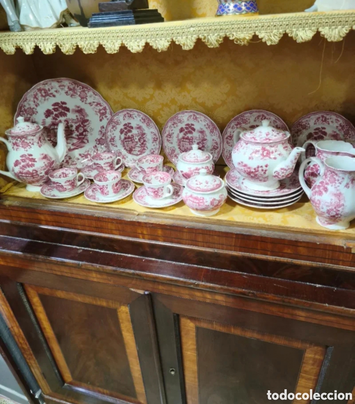 Antig&uuml;edades: Juego de caf&eacute; ingles Ironstone - Foto 1