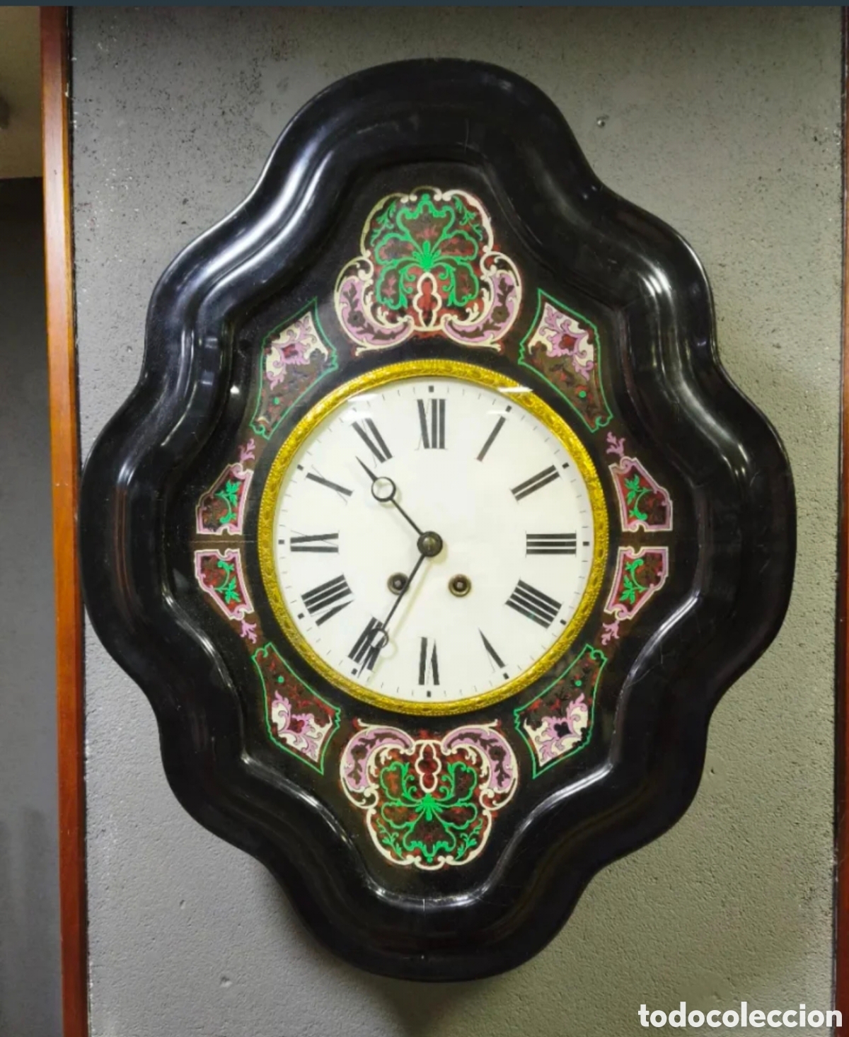 Antig&uuml;edades: Reloj ojo de buey Napole&oacute;n III
