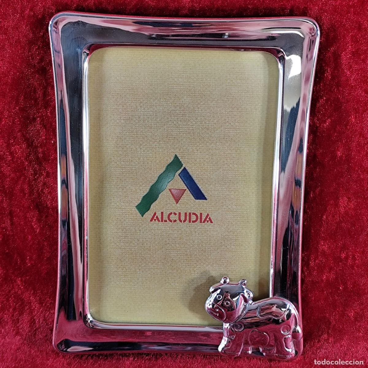 Antig&uuml;edades: MARCO DE PLATA DE LEY - PRECIOSO DE DISE&Ntilde;O INFANTIL - 18 X 13 CM TOTAL - PLATA 925