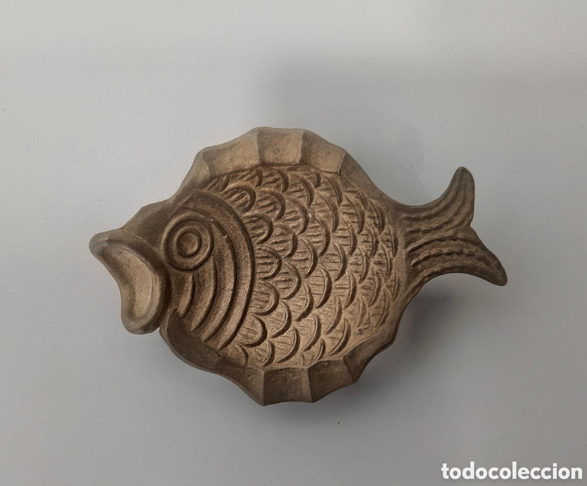 Antig&uuml;edades: Alhajero vintage de bronce en forma de pez &ndash; A&ntilde;os 70/80