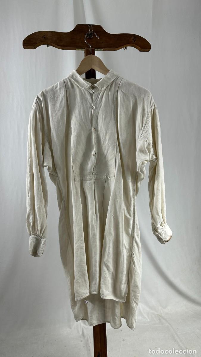 Antig&uuml;edades: Antigua camisa de lino fino