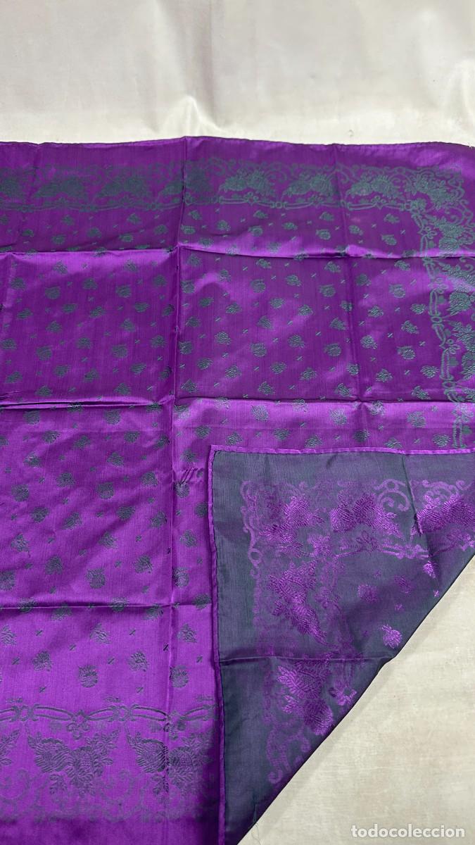 Antig&uuml;edades: Pa&ntilde;uelo de morado y verde - Foto 5