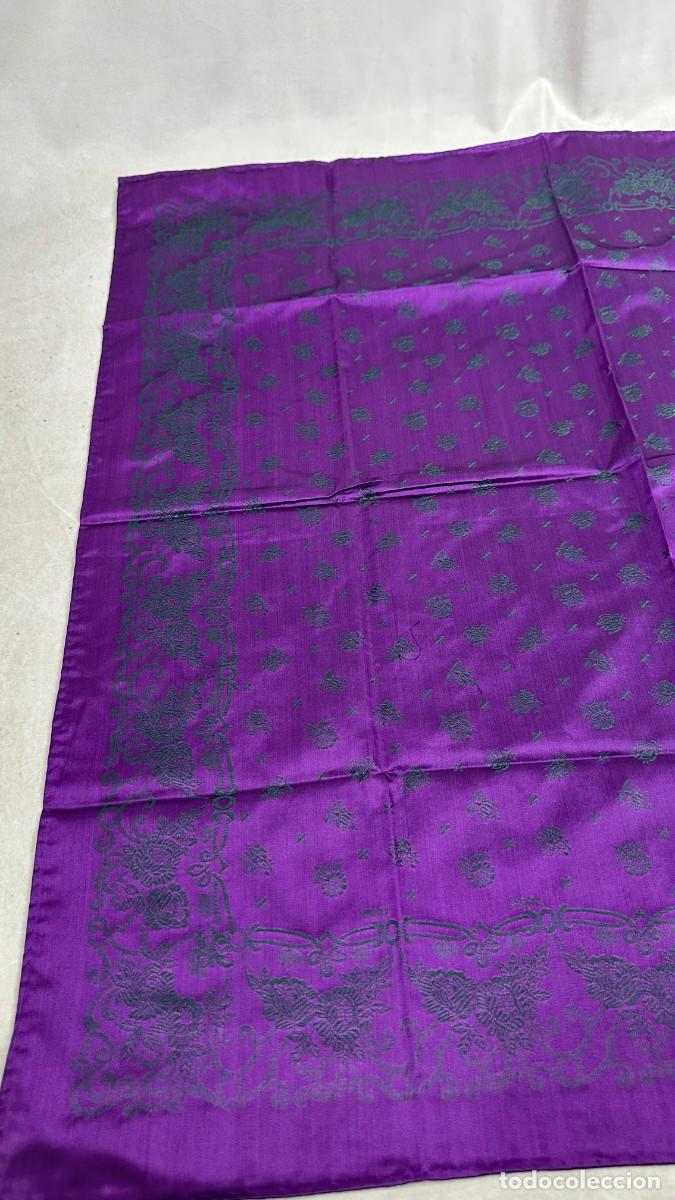 Antig&uuml;edades: Pa&ntilde;uelo de morado y verde - Foto 7