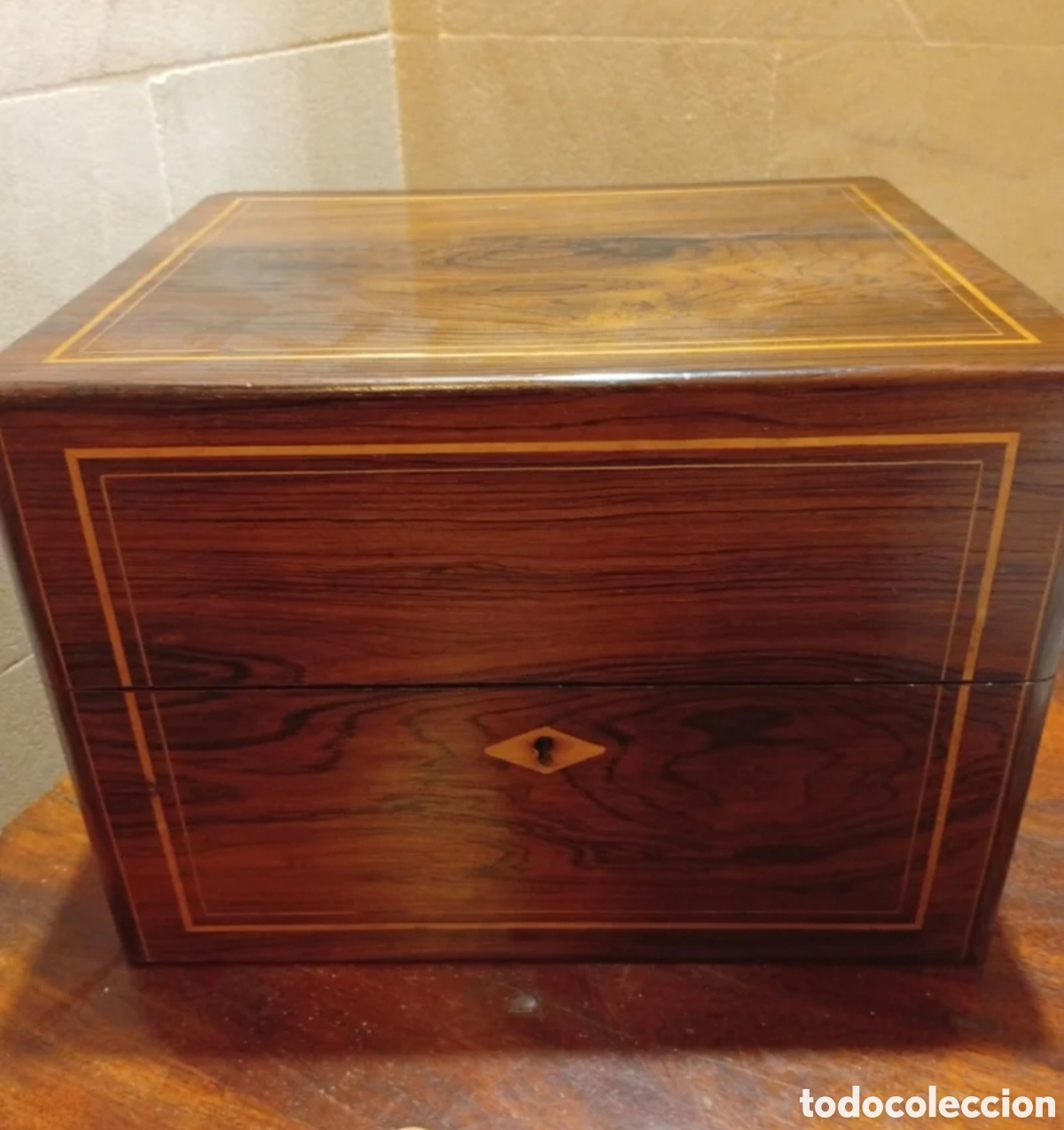 Antig&uuml;edades: Caja licorera Napole&oacute;n III - Foto 2